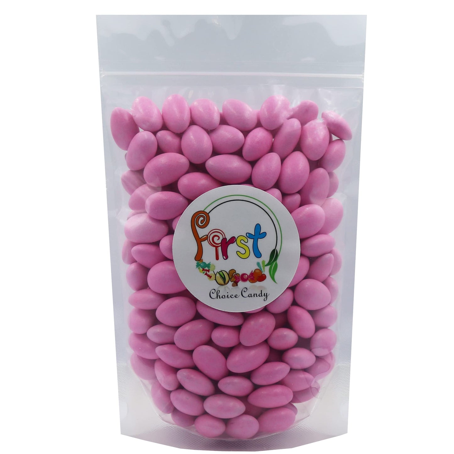 Firstchoicecandy Jordan Almonds (2 Pound (Pack Of 1), Pastel Pink)