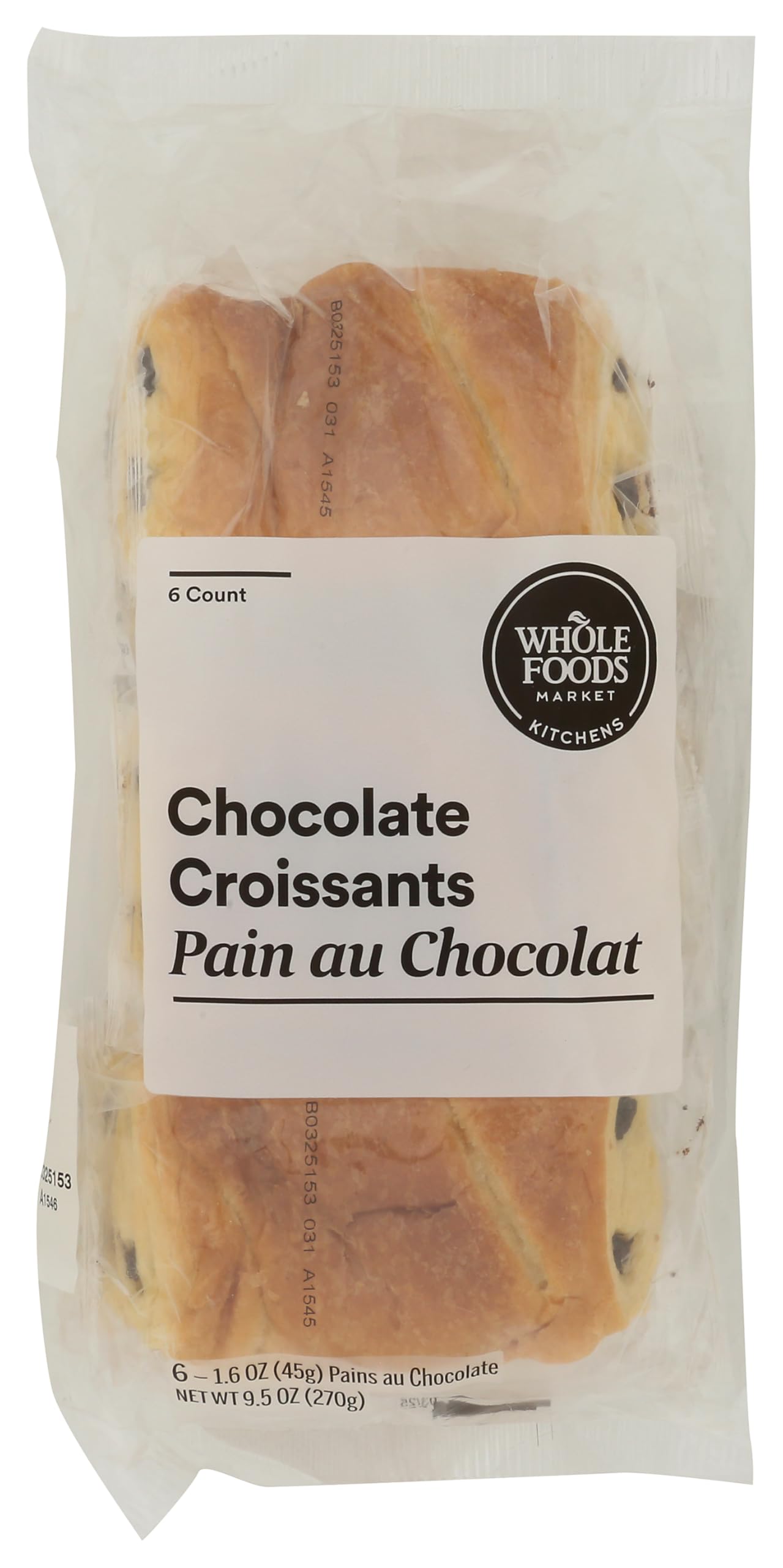 Whole Foods Market Kitchens Brioche Chocolate Croissant, 9.52 OZ