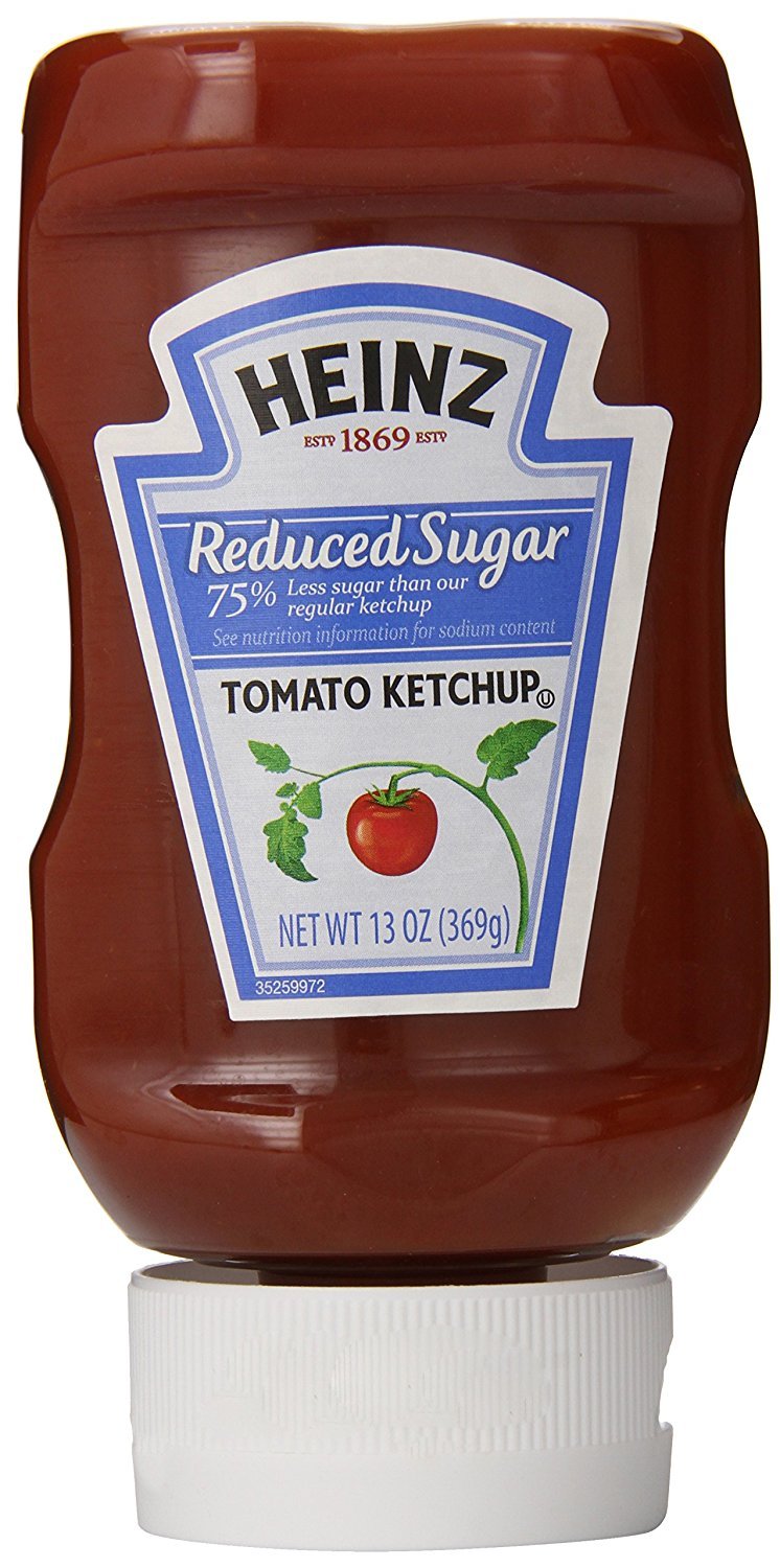Heinz Tomato Ketchup With No Sugar Added (6 Ct Pack, 13 Oz Bottles)