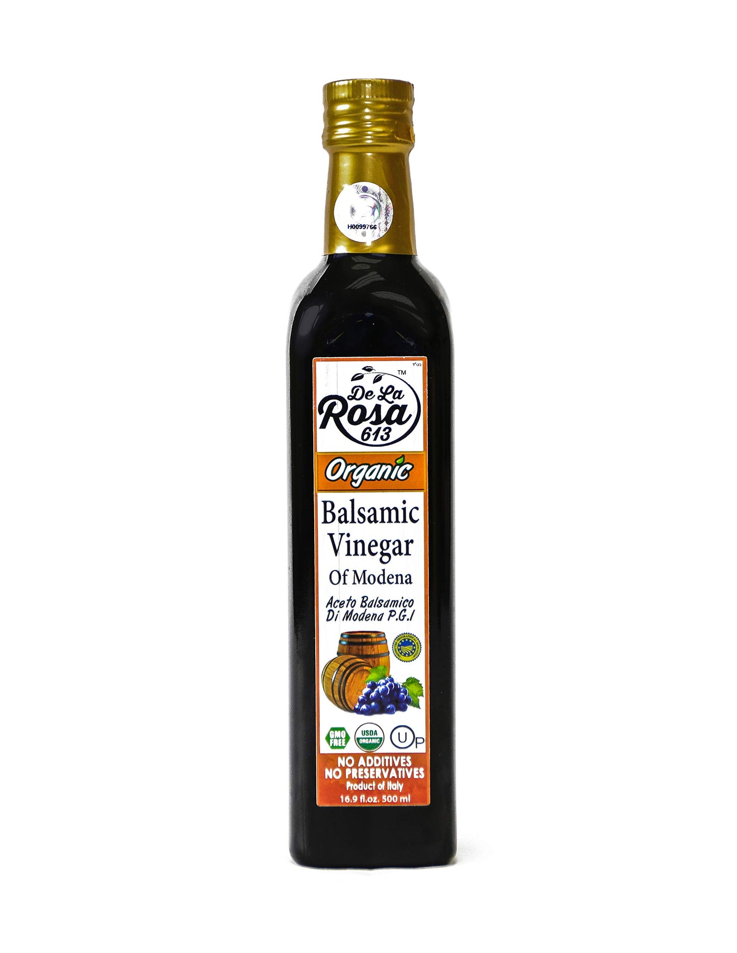 De La Rosa Extra Virgin Olive Oil, Balsamic & White Balsamic Vinegar, 100% Pure, Raw & Unfiltered, Vegan, Kosher & Gluten Free,
