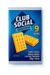 Club Social Original - Galletas Saladas, Salted Crackers - 9 units - 7.62 oz/216g