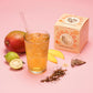 Pinky Up Mango Guava Boba Tea Sachets - Calorie Free Whole Leaf Rooibos Tea Bubble Tea - Boba Gift 12 Biodegradable Tea Bags
