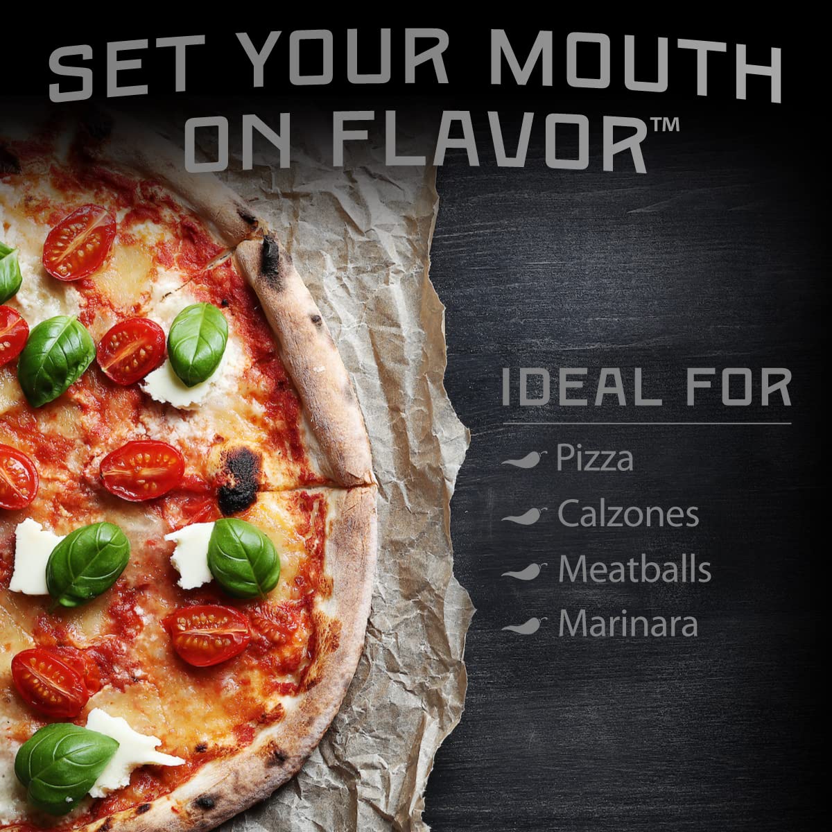 Melindas Pizza Hot Sauce - Crushed Red Pepper Sauce, Cayenne Peppers, Garlic, Tomatoes - 12 Fl Oz, 2 Pack