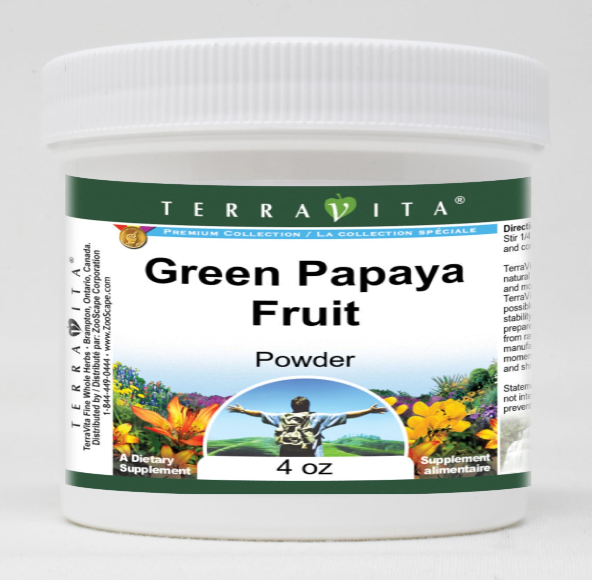 Green Papaya Fruit Powder (4 oz, ZIN: 521064)