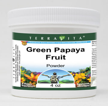 Green Papaya Fruit Powder (4 oz, ZIN: 521064)