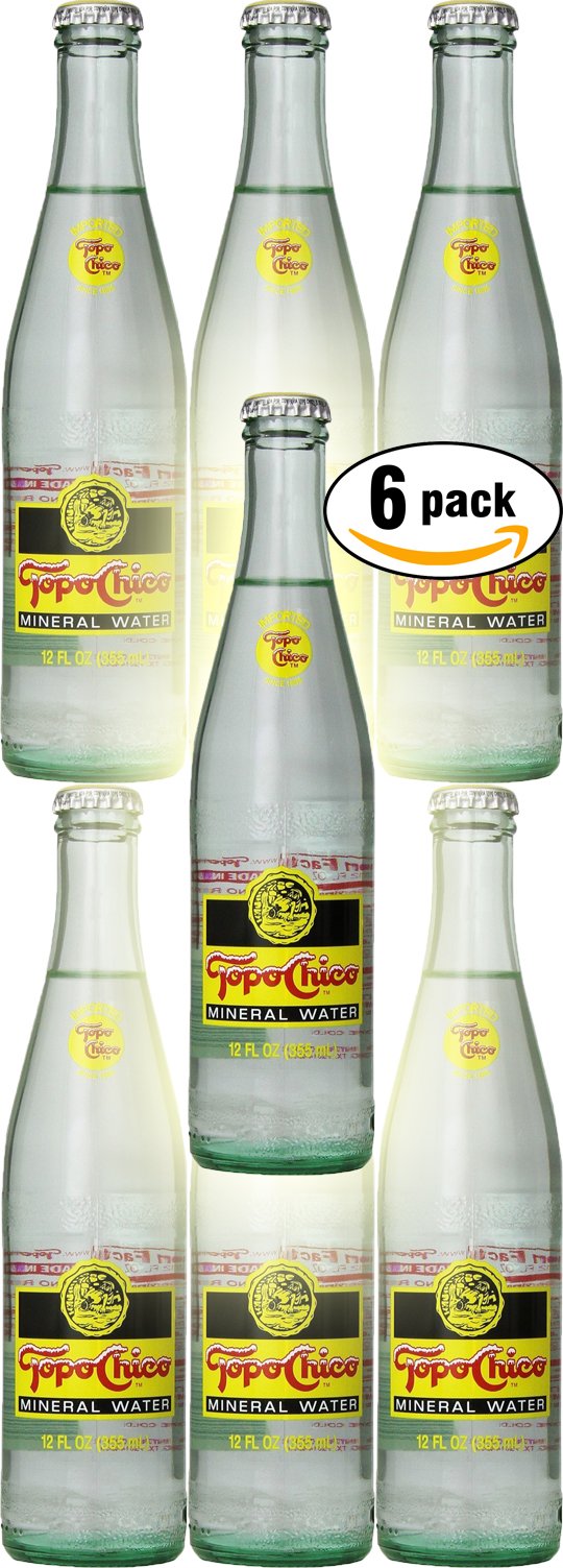 Topo Chico Mineral Water, 12Oz Glass Bottle (Pack Of 6, Total Of 72 Fl Oz)