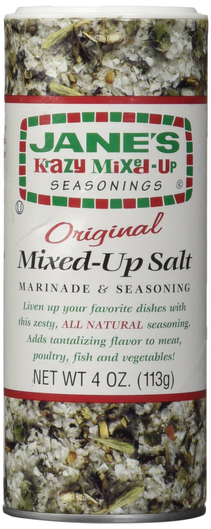 Jane'S Krazy Mixed Up Salt, 4 Ounce