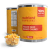 Freeze-Dried Mangoes - #10 Can | 25-Year Shelf Life | Emergency Food Storage & Snacking