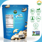 Terraland Shiitake Chips - Sea Salt, Crispy & Crunch Mushroom Snack, Non Gmo, Vegan, Topping For Salads And Soups 2.12Oz Bag - P
