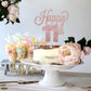 Lingteer Happy 11Th Birthday Cake Topper - Cheers To 11Th Birthday Eleven Years Old Birthday Party Cake Decorations Sign.