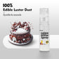 White Edible Glitter Spray, Food Glitter, Dazzjoy 8G Food Grade, Shimmer Edible Glitter For Cocktails, Luster Dust For Cake Deco