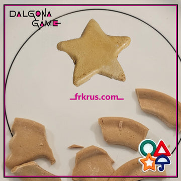 Bbop-Gi Korean Street Kids' Sugar Cookie - Symbol Clear Challenge [ Bbop-Gi] K-Drama S. Suvivel Game - Star (3, Star)