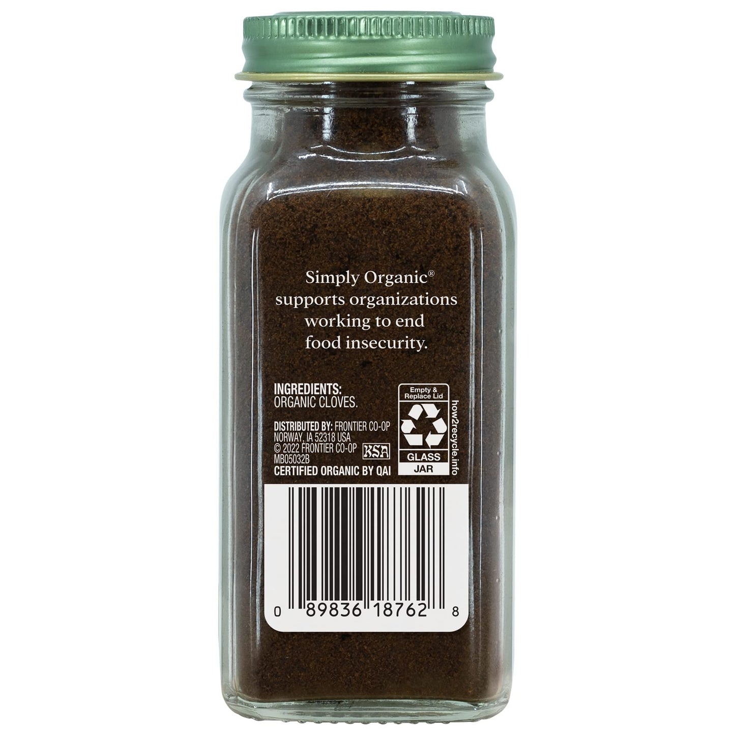 Simply Organic Ground Cloves Certified Organic  2.82 Oz  Pack Of 2  Syzygium Aromaticum (L.) Merr. & L.M. Perry