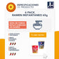 [Ottogi] Jin Ramen Mild, Korean Style Instant Cup Noodle, (65G) -6 Pack