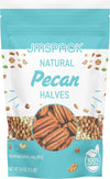 JMSPACK - Pecan Natural Halves, 16 Ounces (1 Lb)