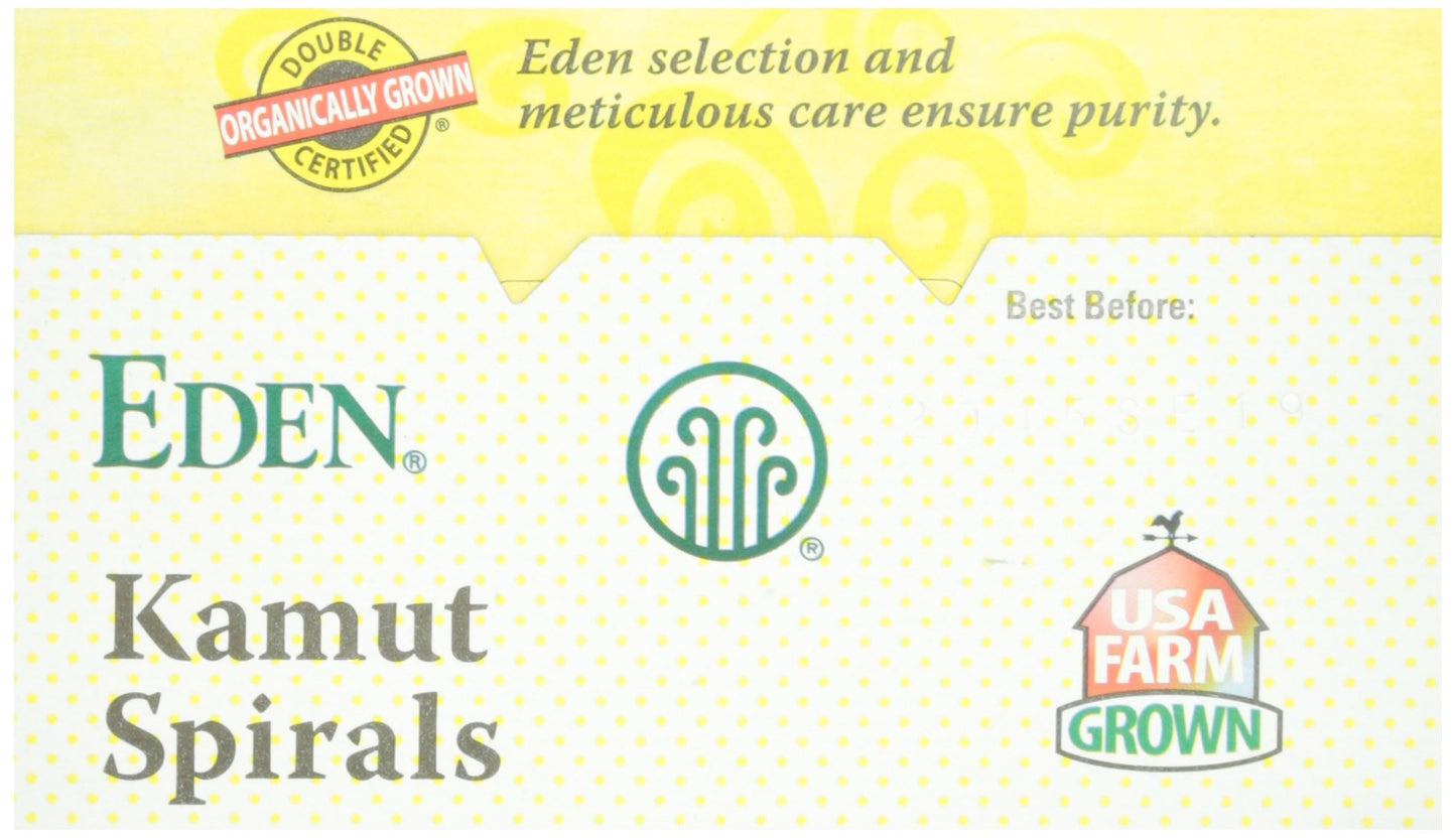 Eden Foods Pasta Kamut Spirals - 12 oz