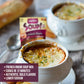Cugino'S French Onion Soup Mix, 2 Pack, Traditional Baked Burgundy Homemade Taste With Fresh Herbs And Spices, Cooks In 12 Minut