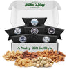 Simple Orchards Fathers Day Nut Gift Baskets - 6 Pillow Boxes of Fresh Nuts, Perfectly Packaged for Dad Celebrations