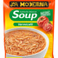 La Moderna Sopa de Fideo con Sémola de Trigo Durum, Sabor a Tomate y Pollo, 3.5 oz, Pack de 12, Ideal para Sopas