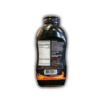 Bearded Butchers Rebel Red Bbq Sauce 16.5 Oz - Mango & Habanero, Sweet & Spicy, Gluten Free, No Msg, Natural Ingredients, Perfec