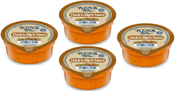 30 Count | Salad Dressing Dipping Sauce Portion Cups | Single Serve Packets (Chick'n Dip'n Sauce)
