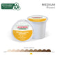 Krispy Kreme Doughnuts, Original Glazed Doughnut, Keurig Single Serve K-Cup Pods, Medium Roast Coffee, 96 Count (4 Packs Of 24)