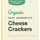 365 by Whole Foods Market, Organic Mini Cheese Sandwich Crackers 8 Count, 1 Ounce