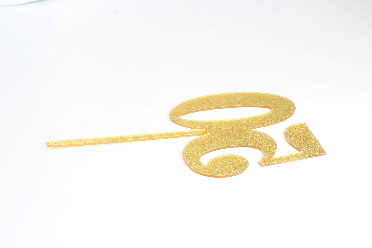 Zhengye Gold Bling Bling Happy Birthday Cake Topper - 50 Anniversary/Birthday Cake Topper Party Decoration (50Th)