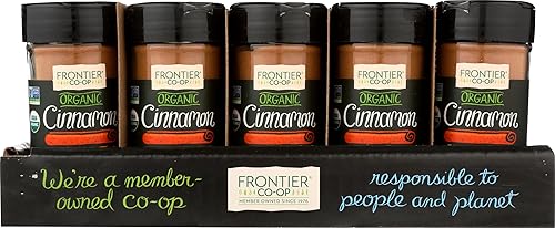 Frontier Herb - Cinnamon - Organic - Case Of 15 - 190 Oz(D0102H5Nhl6)