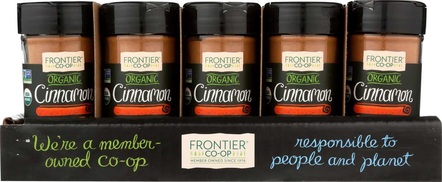 Frontier Herb - Cinnamon - Organic - Case Of 15 - 190 Oz(D0102H5Nhl6)