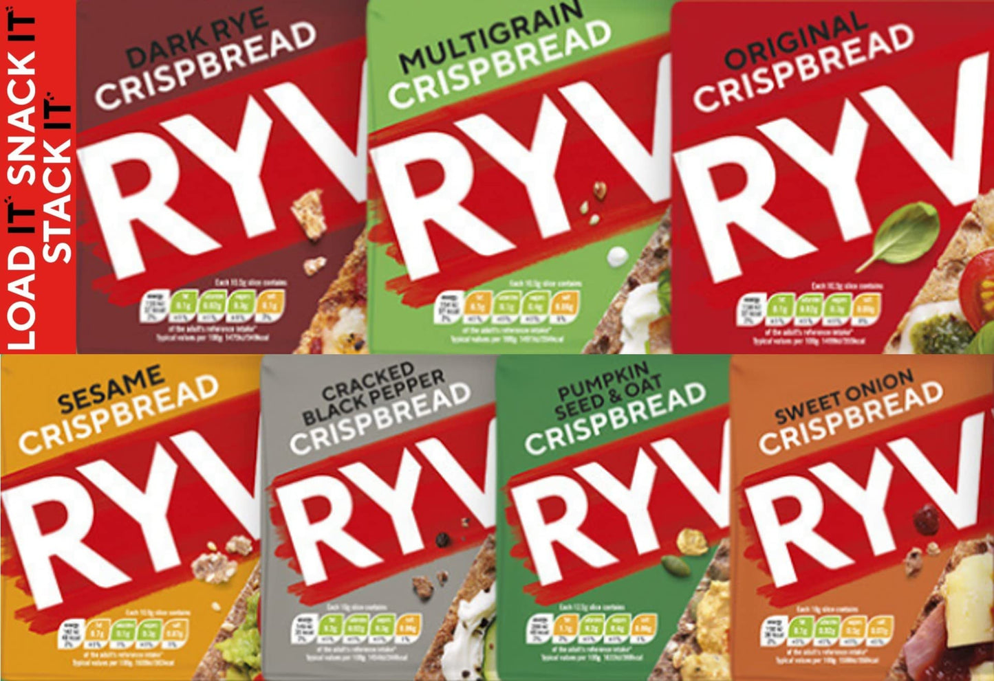 Ryvita Original Rye Crispbread 250G