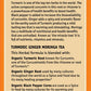 Herbal Cup Ayurveda Turmeric Tea, Organic Ginger Moringa, No Caffeine Herbal Teas (Turmeric Ginger Moringa, 16 Count (Pack Of 6))
