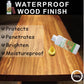 Godora 16 Oz Pure Tung Oil For Wood Finishing, Wood Sealer For Indoor & Outdoor Favored By Craftsmen, Waterproofing Tung Oil For