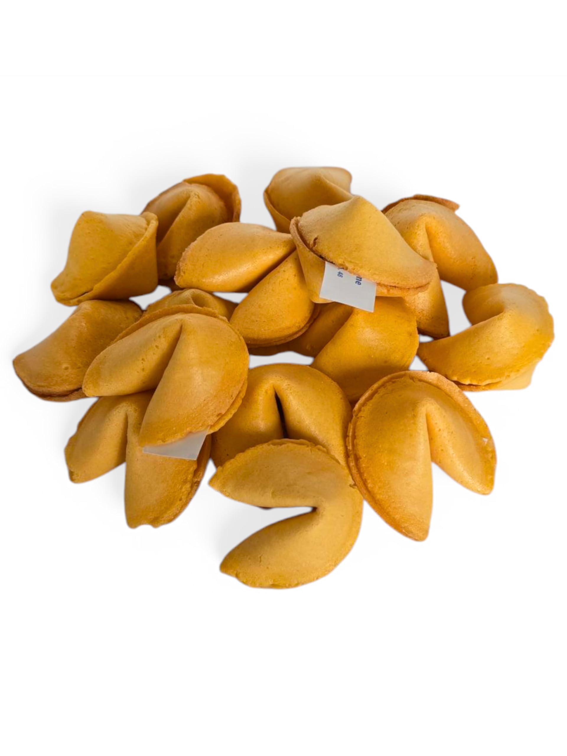 50 Fortune Cookies - Individually Wrapped with Fun, Traditional Fortunes, Lucky Numbers and Chinese Characters - Bundle of 50 Va