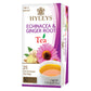 Hyleys Tea Natural Echinacea & Ginger Root Green Tea - 25 Tea Bags - (100% Natural, Sugar Free, Gluten Free And Non-Gmo)