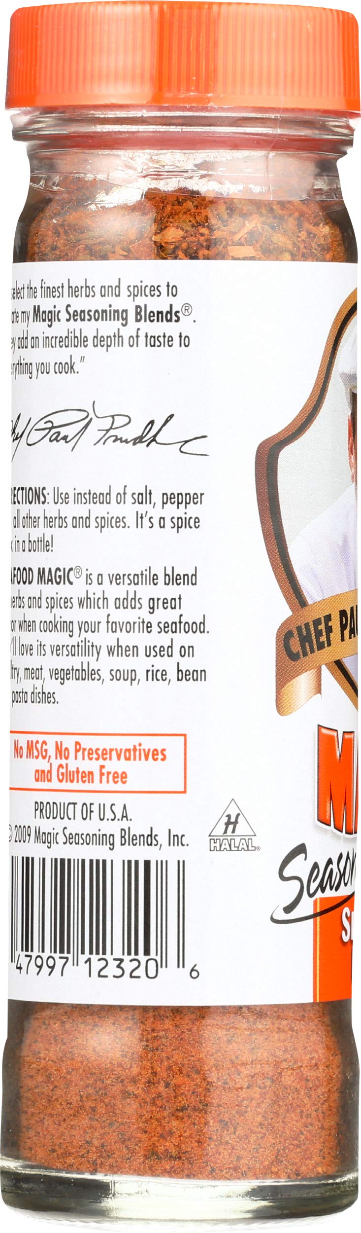 Chef Paul Prudhomme's Magic Seasoning Blends Seafood Magic -- 2 oz