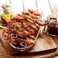 Eaton's Jerk BBQ Sauce - Jamaican Style Marinade, 14 Fl Oz, Perfect for Meats, Chicken & Seafood, Includes Jerk Recipe eBook