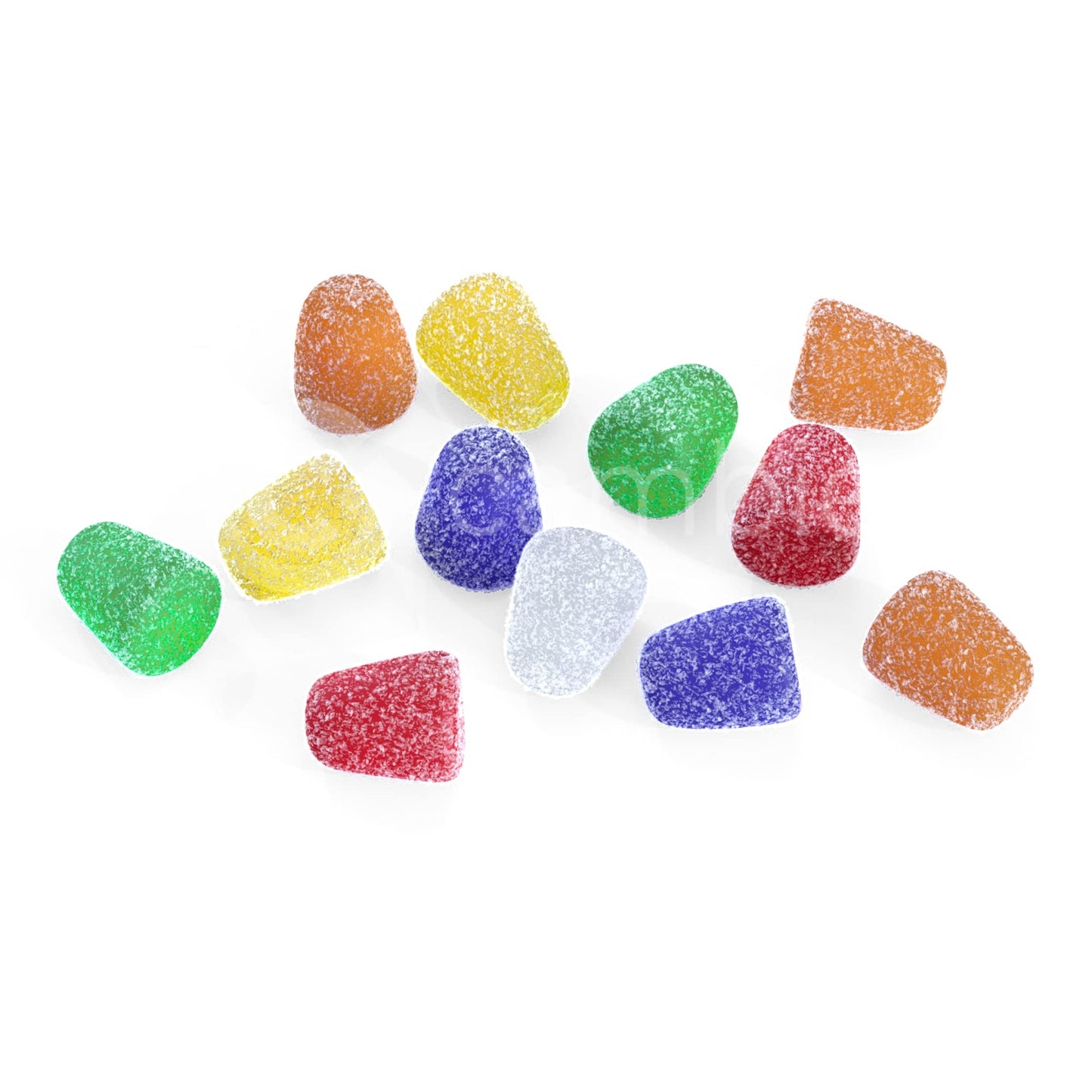 Cambie Spice Drops Candy, 2 lbs of Assorted Flavored Gumdrops, Classic Old Fashioned Bulk Spice Gum Drops Candy In Variety of Fl