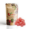NY Spice Shop Peach Hearts Gummy Candy - 1 Pound Peach Flavored Heart Shaped Candy - Peach Gummies Candy - Peach Gummy Candy Sna