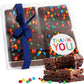 Thank You Gift Basket Appreciation Chocolate Brownies Food Gift For Men Women Teacher Co Worker Nurse | Nut Free | Kosher