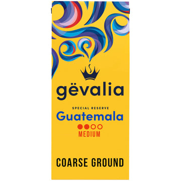Gevalia Special Reserve Guatemala Single Origin Medium Roast Coarse Ground Coffee, 10 Oz. Bag