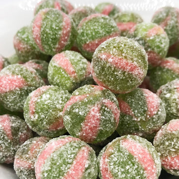 Barnetts - Mega Sour Candy Watermelon 454g - Trendy Sweet Bags - Traditionally Handmade Sweets - Sour Coating Lasts 20 Seconds -