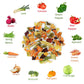 Garden Vegetable Soup Mix By Its Delish, 5 Lbs Bulk Bag | Natural Dehydrated Vegetables For Ramen Noodles, Soup, And Chip Dip |