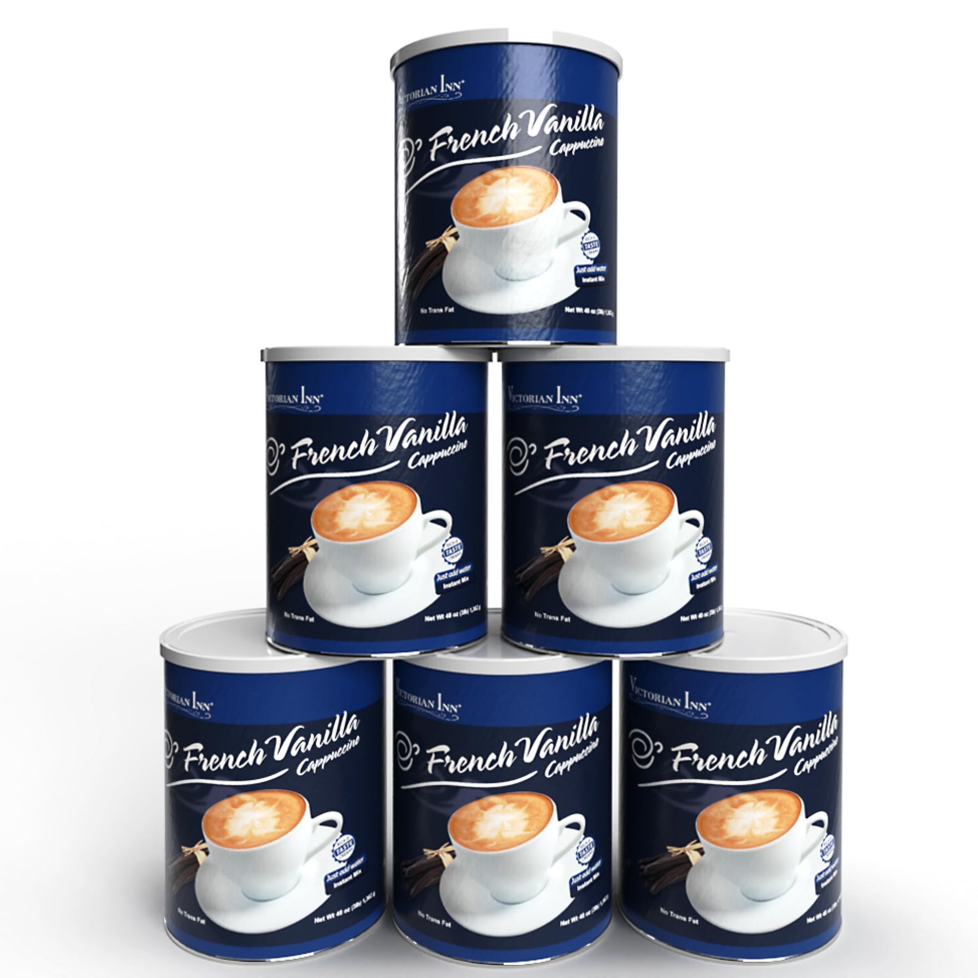 Victorian Inn French Vanilla Cappuccino, 3 Pound (Pack Of 6)