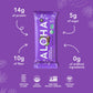 ALOHA Organic Plant-Based Protein Bars | Chocolate Fudge Brownie | Vegan, Gluten-Free, Paleo, Low-Carb, Non-GMO, Soy-Free, 12 Co
