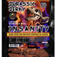 JJD USA Jurassic Jerky Insanity Beef Jerky - Ghost, Habanero & Carolina Reaper Peppers - 1 oz Bag