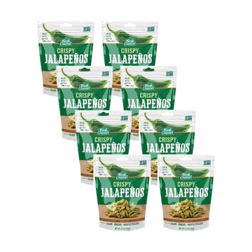 Fresh Gourmet Lightly Salted Crispy Jalapenos 3.5 Ounce (Pack of 8)