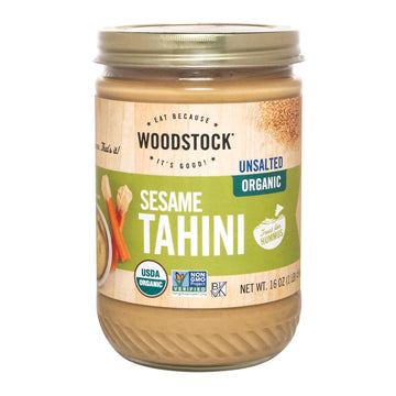 Woodstock Farms Organic Sesame Tahini, 16 Ounce - 12 per case.12