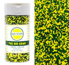 Mystic Sprinkles The Big Game Nonpareil Mix 3.8oz Bottles (Green & Yellow)