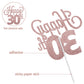 Lingteer Happy 30Th Birthday Cake Topper - Cheers To 30Th Birthday Thirty Years Old Birthday Party Cake Decorations Sign.